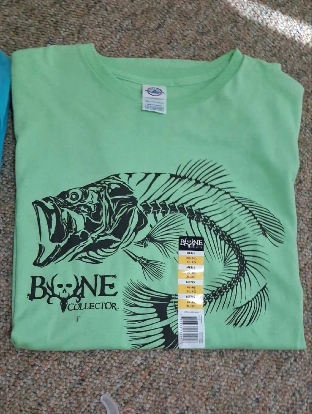 Delta Kids' Turquoise and Lime Graphic Tees - Mossy Oak Fishing & Bone Collector